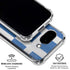Greece Flag Distressed Google Pixel 9a Clear Case